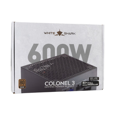 White Shark GPSU-B600S Colonel-3 600W 80+ Bronze FullModular