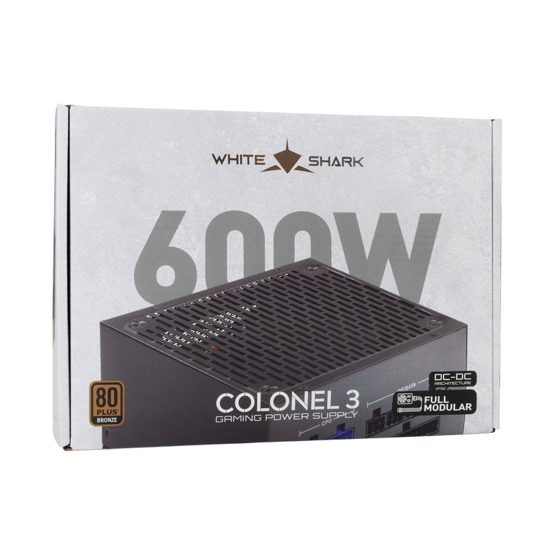 White Shark GPSU-B600S Colonel-3 600W 80+ Bronze FullModular