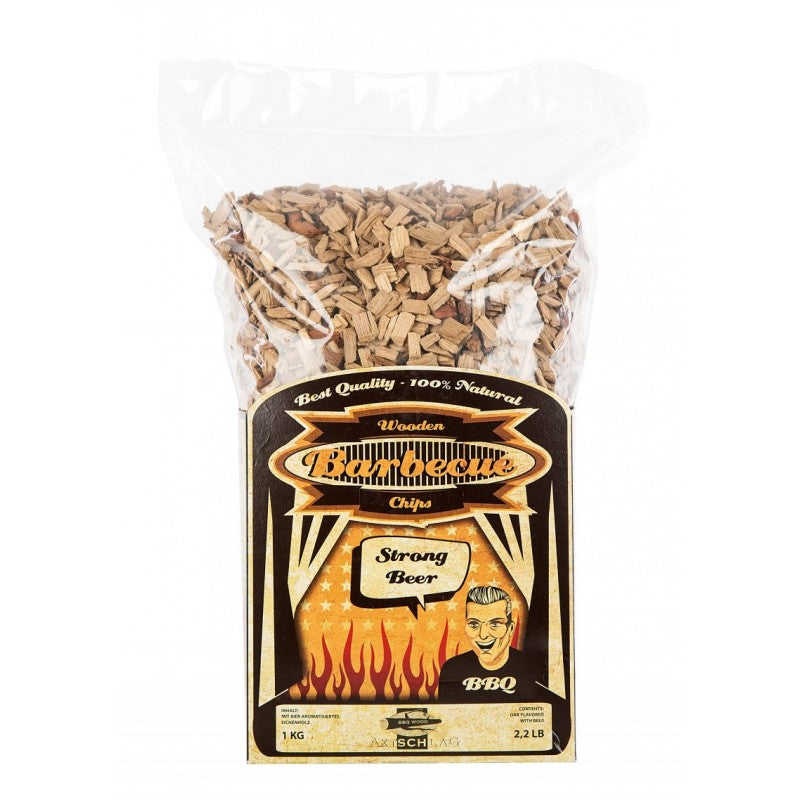 Дубовая стружка из пивной бочки для копчения 1 кг Axtschlag