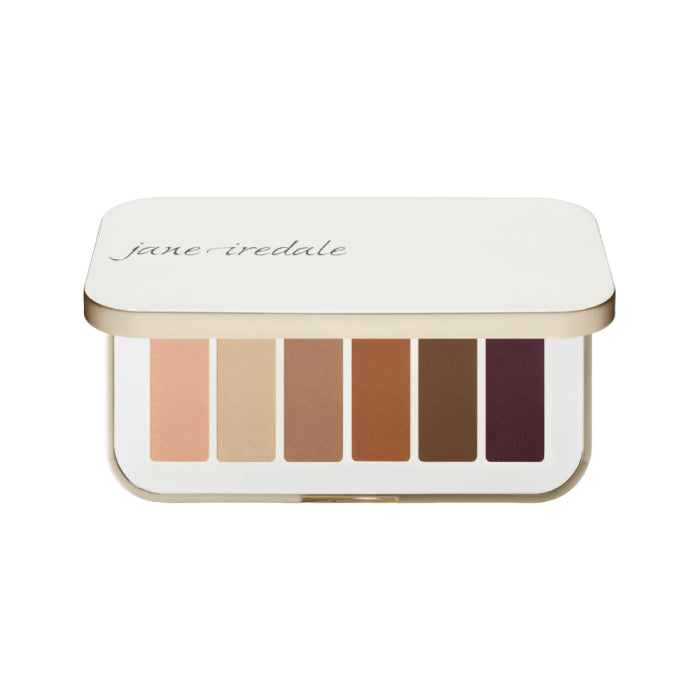 JANE IREDALE 6-color eyeshadow palette, 0.7x6g