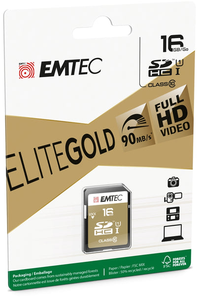 Emtec SD 16GB UHS-I U1 EliteGold