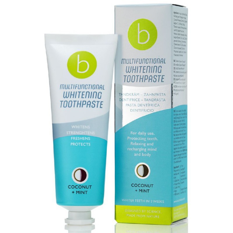 BeConfident Multifunctional Whitening Toothpaste Coconut + Mint BEC141398, coconut and mint flavor, 75 ml