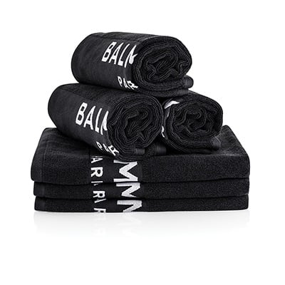 BALMAIN HAIR bleaching towel / Black Bleach Salon Proof Towel