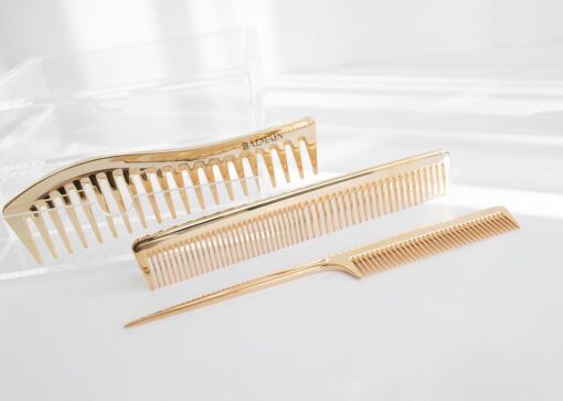 BALMAIN HAIR šukos / Golden Tail Comb 14K Gold