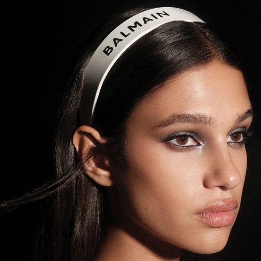 BALMAIN HAIR hair bow / Limited Edition Legacy Acetate Headband White