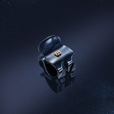 BALMAIN HAIR Limited Edition Muse de la Fête Pince à Cheveux Extra Small Cosmic Sapphire segtukas plaukams +DOVANA BALMAIN PLAUKŲ DULKSNA 50 ML