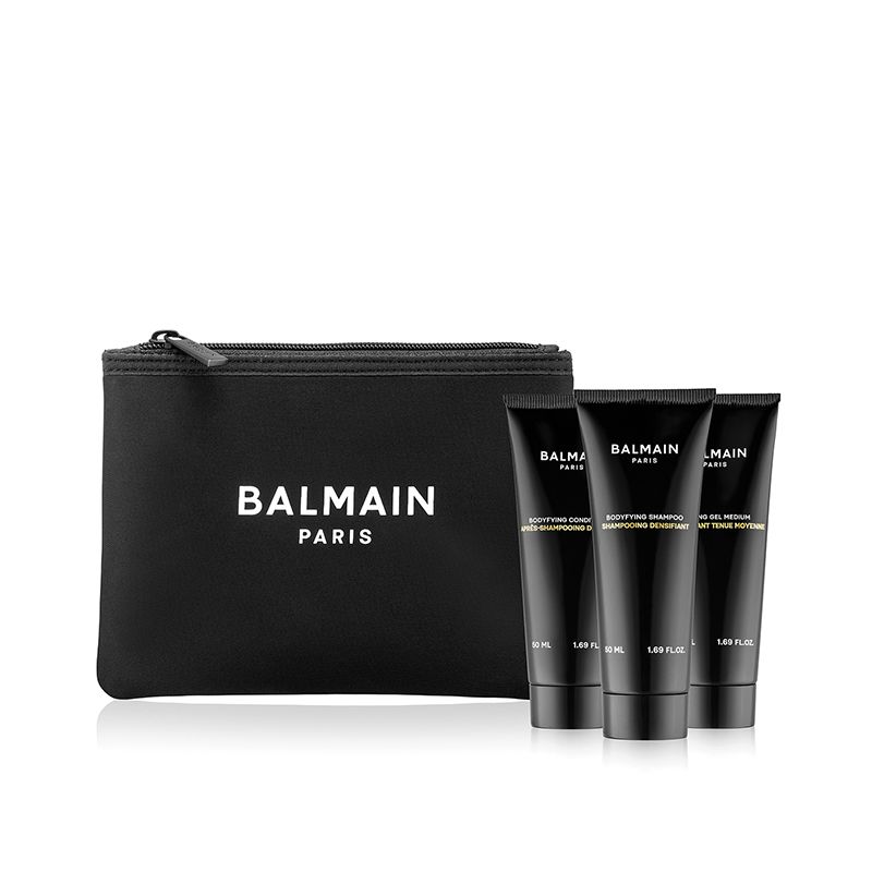 BALMAIN HAIR hair thickening travel set for men / Homme Travel Giftset