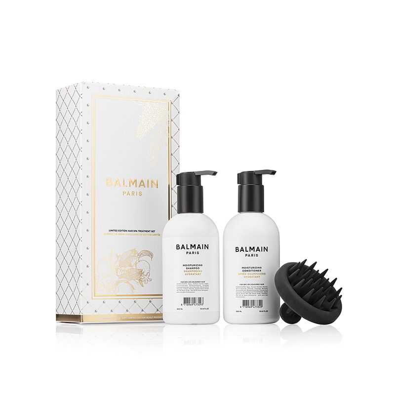 BALMAIN HAIR rinkinys / Limited Edition Hair Spa Treatment Set +DOVANA BALMAIN PLAUKŲ DULKSNA 50 ML