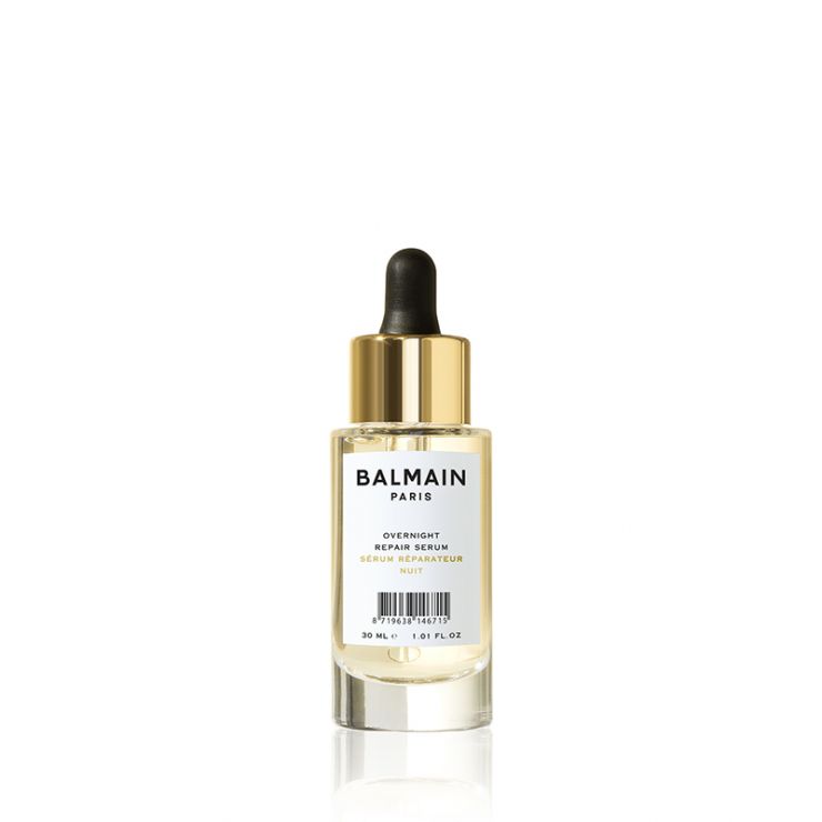 BALMAIN HAIR restorative elixir / Overnight Repair Serum 30ml + gift Balmain bag worth 85 eur