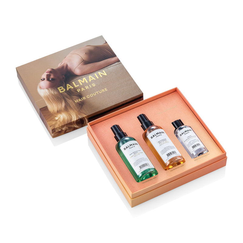 BALMAIN HAIR vasaros plaukų priežiūros dovanų rinkinys / Muse du Printemst Summer Hair Care Gift Set +DOVANA BALMAIN PLAUKŲ DULKSNA 50 ML