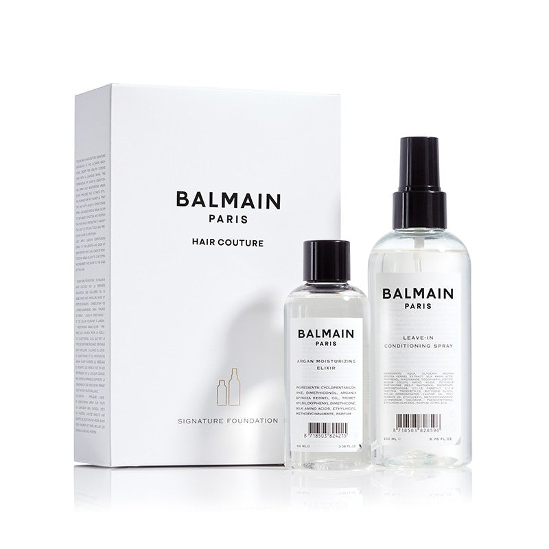 BALMAIN HAIR rinkinys / Leave-in Conditioning Spray & Argan Elixir