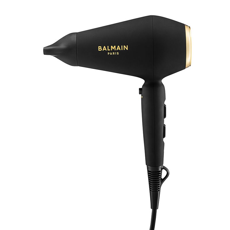 BALMAIN HAIR infrared hair dryer / Professional Infrared Blowdryer Black &amp; Gold +gift 85 eur Balmain bag