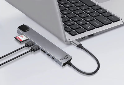 Media-Tech MT5046 8in1 USB-C LAN HUB PRO