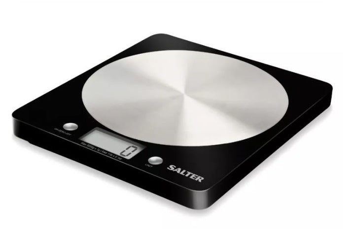 Salter 1036 BCFEU12 Disc Electronic Digital Kitchen Scales Black