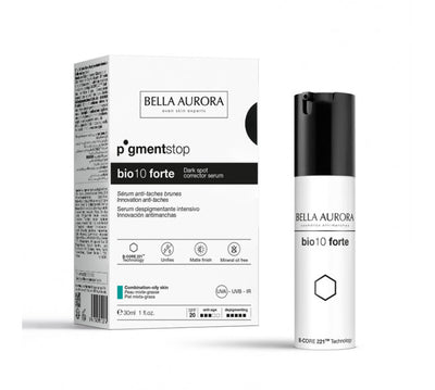 Bella Aurora Bio10 Forte Anti-Dark Spot Serum Veido serumas nuo pigmentacijos mišriai odai 30ml