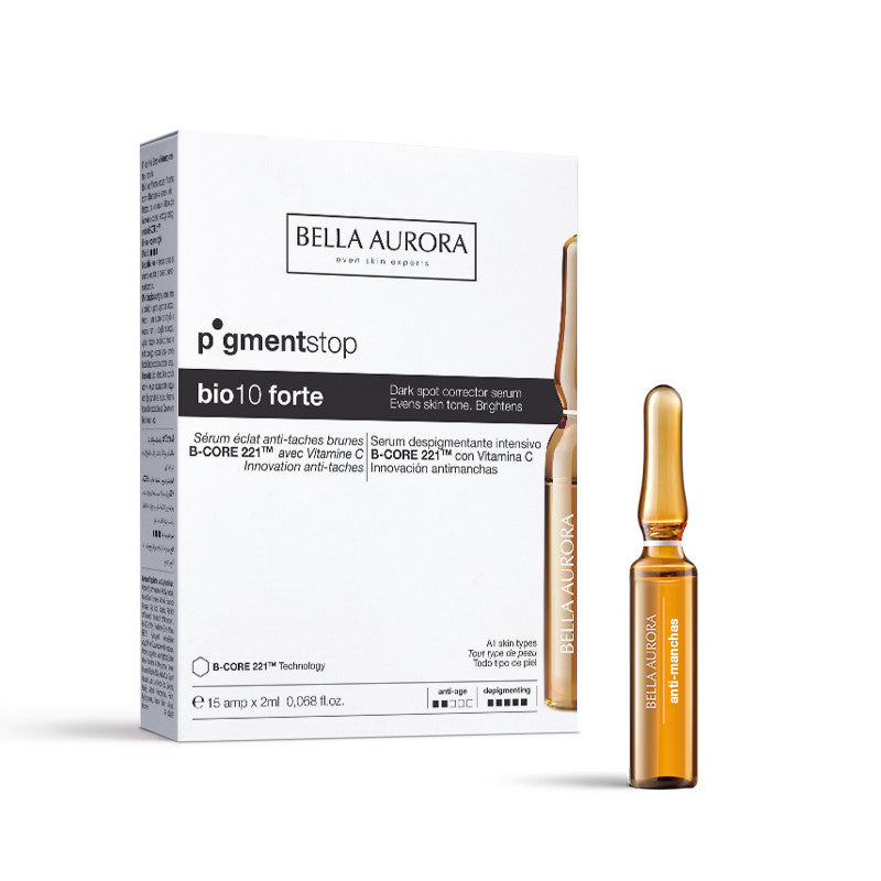 Bella Aurora BIO10 Forte Intensive Depigmenting Ampoules Depigmenting facial ampoules 15x2ml