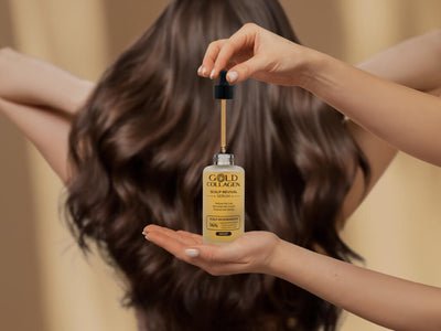 Gold Collagen galvos odos ir plaukų serumas (Scalp revival) 100 ml