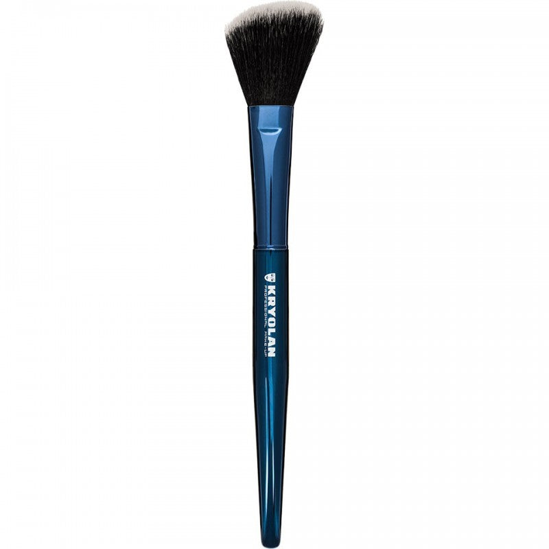 Kryolan Blue Master angled loose powder brush 