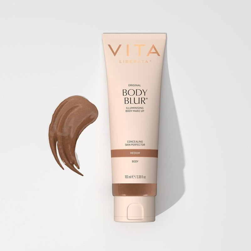 Vita Liberata Body Blur Instant Skin Finish - Instant effect cream, body makeup 100ml - Medium