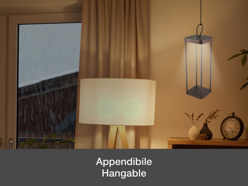 Beper P207ILI102 Rechargeable Lantern Corten