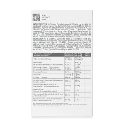 CANTABRIA LABS IRALTONE AGA 5-ALFA SUPREME KAPSULĖS, 60 KAPSULIŲ