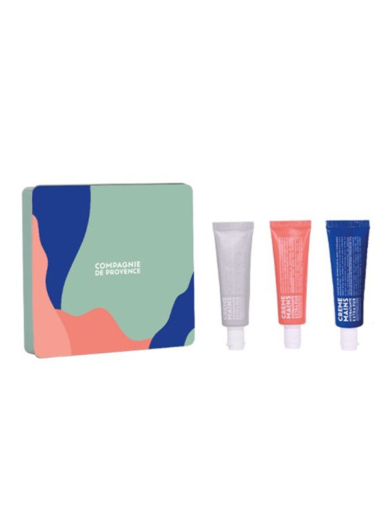 CDP rankų kremų rinkinys (Grapefruit, Mediterranean. Cotton) 3x30 ml