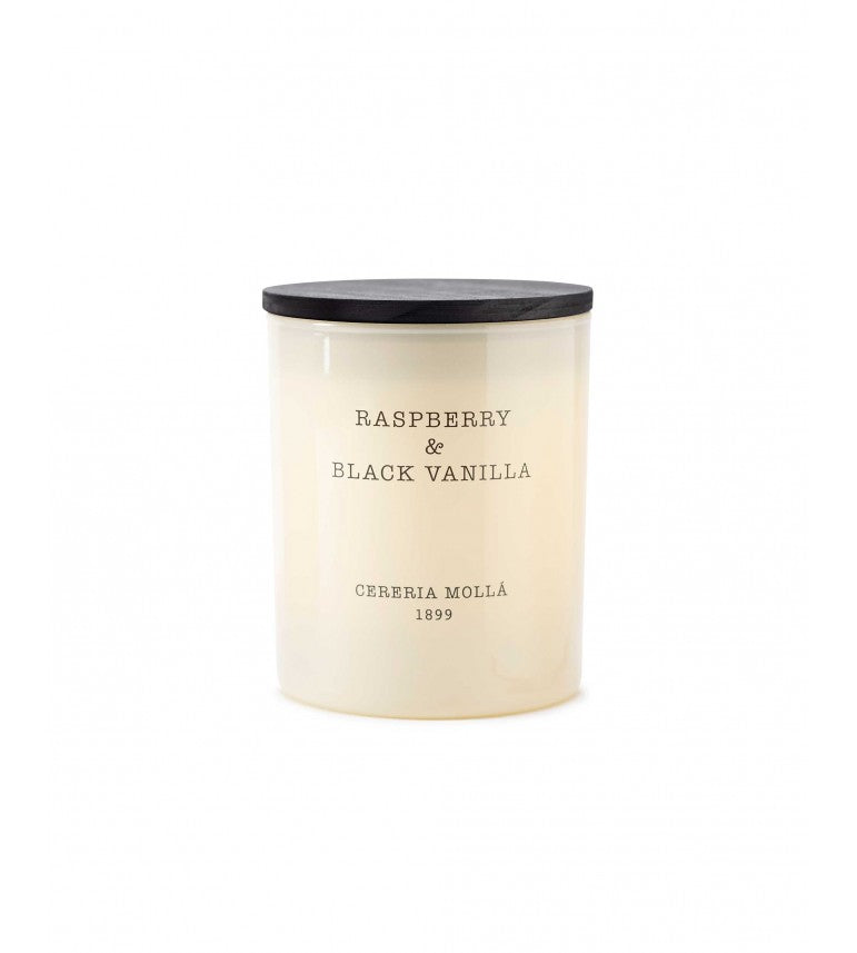 CERERIA MOLLA žvakė „Raspberry & Black Vanilla“, 230 g.