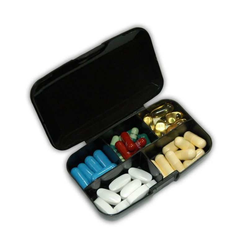 VPLAB Pill Box Black