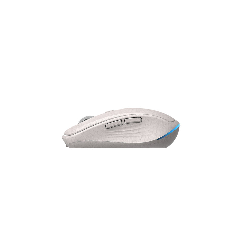 Tellur Green Wireless Mouse Nano Receiver in Cream