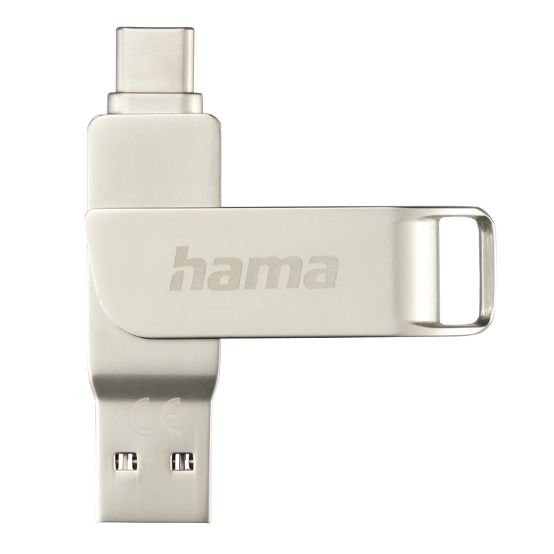 Hama 00182492 C-Rotate Pro 256GB USB 3.0 silver