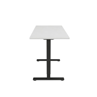 White Shark Gaming Desk Axiom-W Set of 2 pcs.(1/2 + 2/2) White-1 Motor