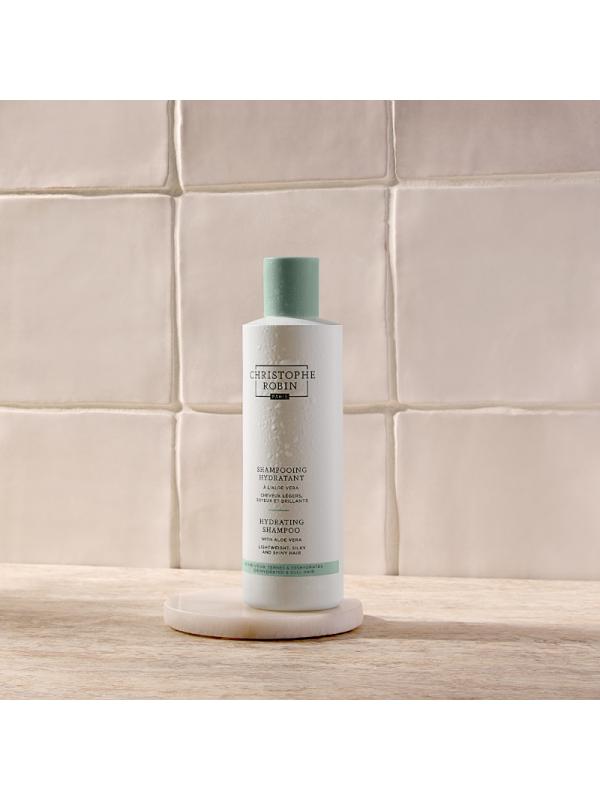 Christophe Robin HYDRATING SHAMPOO увлажняющий шампунь с алоэ