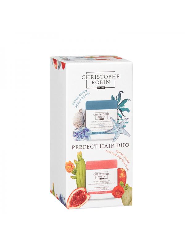 Christophe Robin Perfect Hair Duo set for perfect hair, 2x40 ml