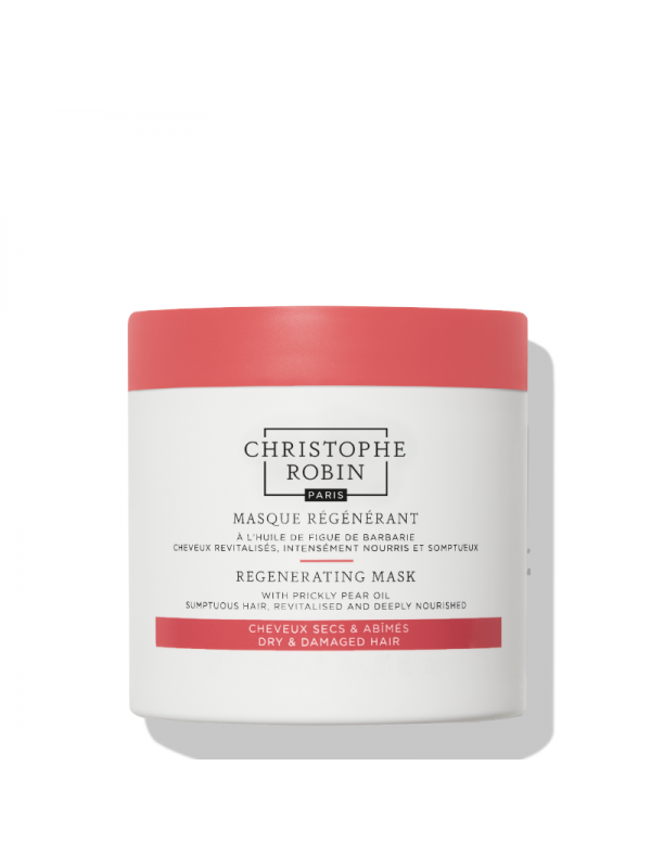 Christophe Robin REGENERATING MASK regenerating hair mask with prickly pear oil