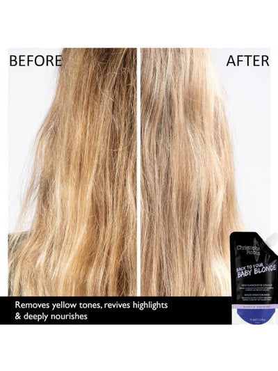 Christophe Robin SHADE VARIATION MASK - BABY BLONDE coloring hair mask, 250 ml