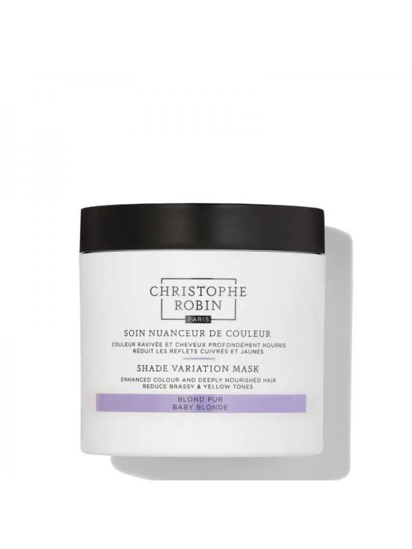 Christophe Robin SHADE VARIATION MASK - BABY BLONDE coloring hair mask, 250 ml