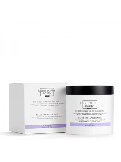 Christophe Robin SHADE VARIATION MASK - BABY BLONDE coloring hair mask, 250 ml