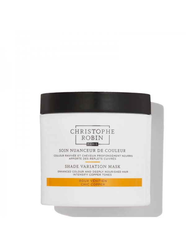 Christophe Robin SHADE VARIATION MASK - CHIC COPPER coloring hair mask, 250 ml. 