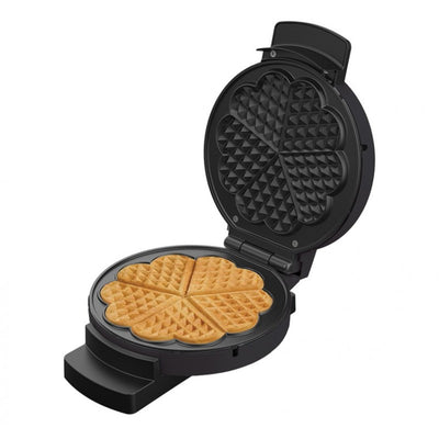 Čirvinių blynų keptuvė Zyle ZY321BL, Ø 18,5 cm, juoda, 900 W