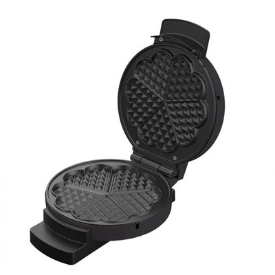 Čirvinių blynų keptuvė Zyle ZY321BL, Ø 18,5 cm, juoda, 900 W