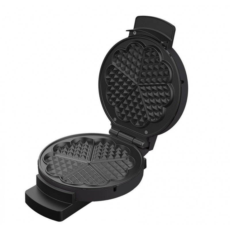 Čirvinių blynų keptuvė Zyle ZY321BL, Ø 18,5 cm, juoda, 900 W