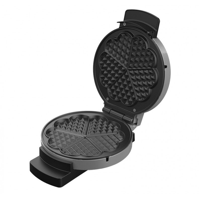 Čirvinių blynų keptuvė Zyle ZY321GR, Ø 18,5 cm, pilka, 900 W