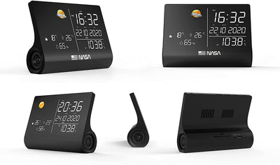 Nasa WSP1300 Black Weather Station/Speaker BT