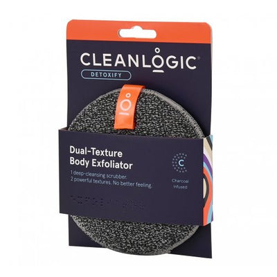 Cleanlogic Detoxify Dual - Текстурная губка для отшелушивания тела 