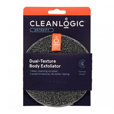 Cleanlogic Detoxify Dual - Texture Exfoliator kūno kempinė