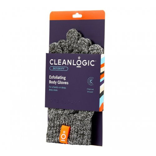 Cleanlogic Detoxify Exfoliating Gloves перчатки-губка для тела 