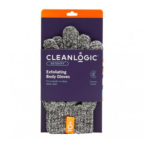 Cleanlogic Detoxify Exfoliating Gloves body gloves-sponge 