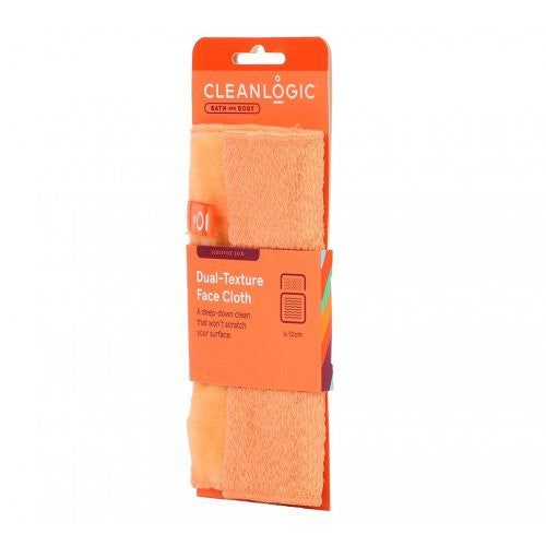 Cleanlogic Sensitive Skin Dual-Texture face cloth 