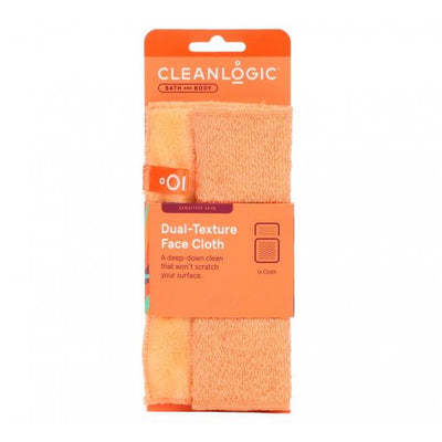 Салфетка для лица Cleanlogic Sensitive Skin с двойной текстурой 