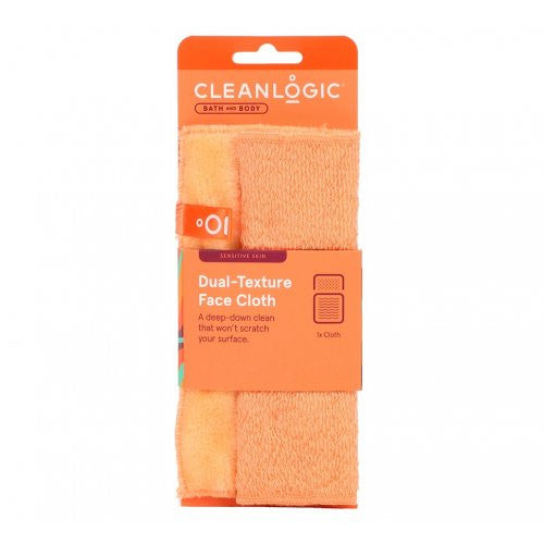 Салфетка для лица Cleanlogic Sensitive Skin с двойной текстурой 